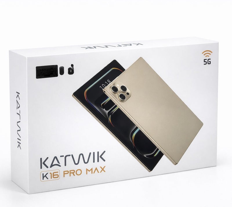 كاتويك تابلت أطفال ذكي K16 PRO MAX بشاشة 10.1 بوصة مع كيبورد وماوس لاسلكي، جراب قابل للطي، قلم ستايلس، وشاحن Type-C - Image 4